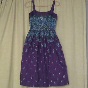 Vintage purple sundress